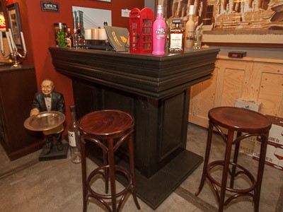 Wijnbar, model 155 cm